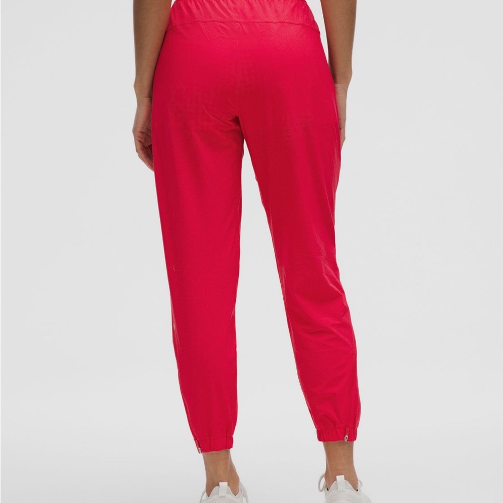 Lululemon Athletica Vibrant Red Joggers - Picture 3 of 7